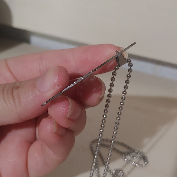 Stainless Steel Wolf Necklace - Picture 5 of 5